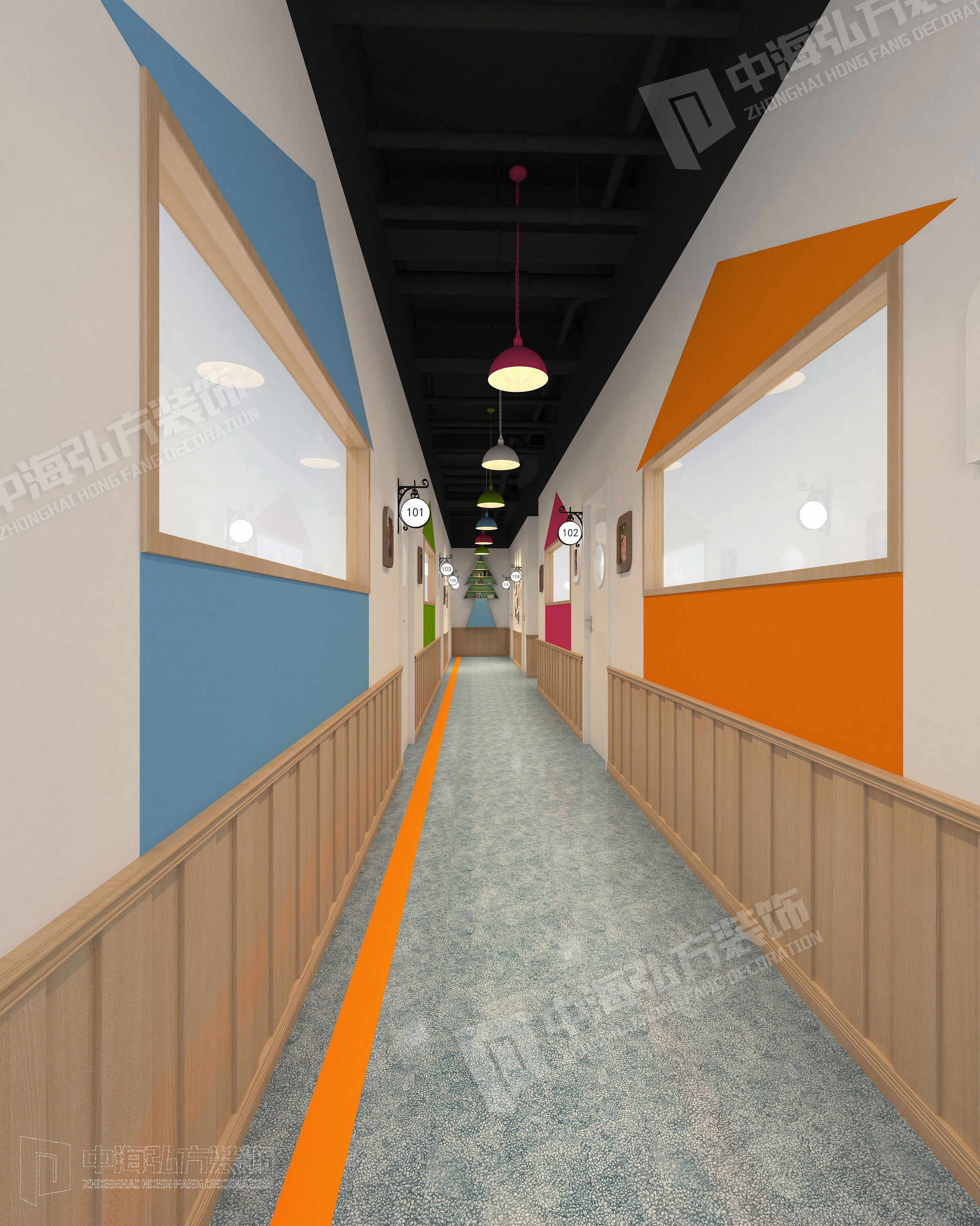 【中海弘方裝飾】南京麥克斯教育工程項目巡檢(圖7)
