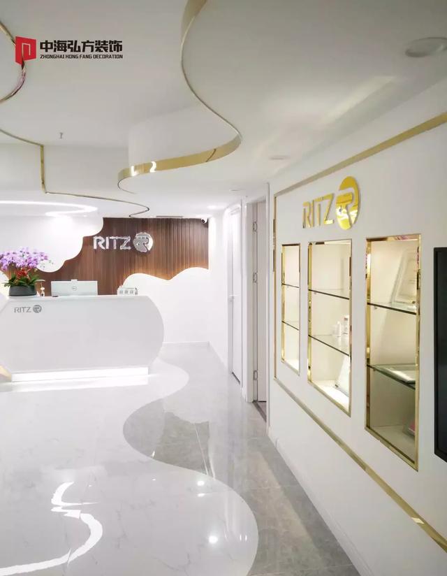 「中海弘方裝飾」南京RITZ皮膚管理中心完工！