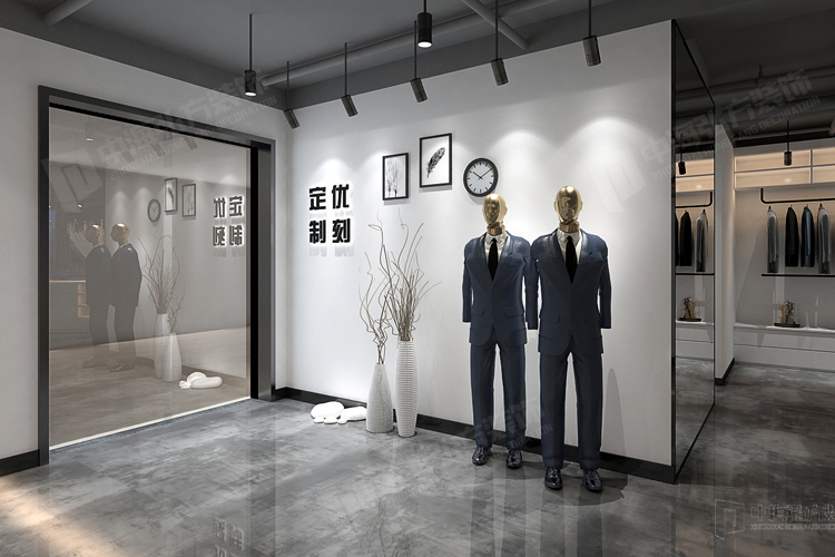 南京商業(yè)空間裝修設(shè)計(jì)---服裝店裝修燈光與整體(圖4) 南京商業(yè)空間裝修設(shè)計(jì)---服裝店裝修燈光與整體(圖4)