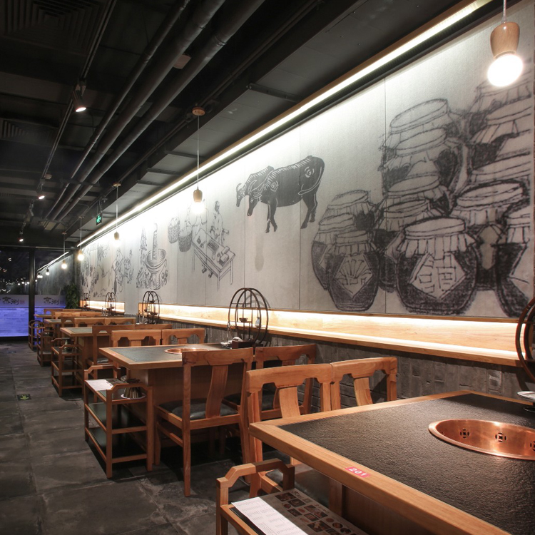 南京餐飲空間裝修設計---火鍋店裝修的一些技巧(圖1)