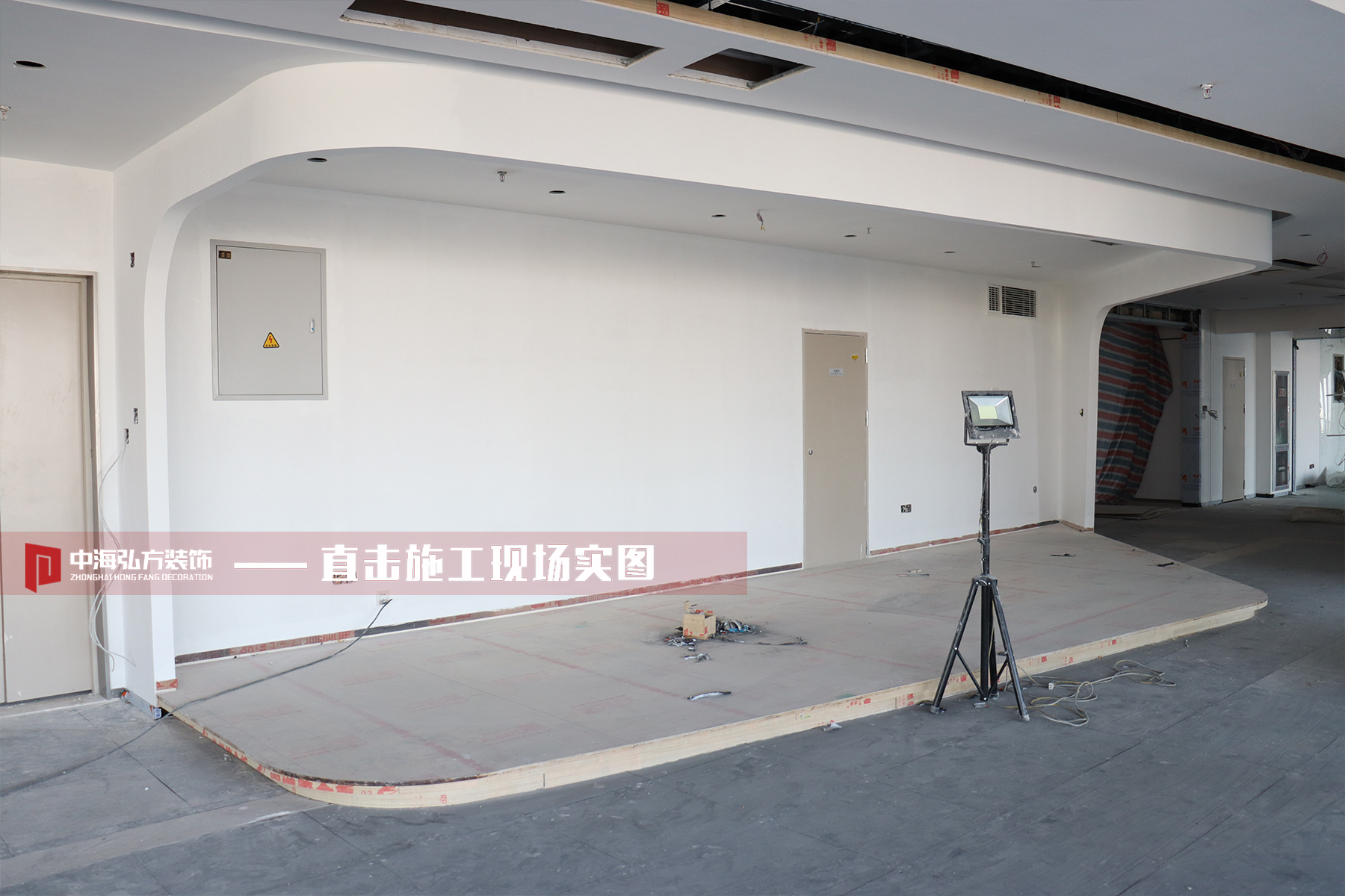 施工巡檢丨酷派辦公室裝修工程巡檢施工現場！(圖14)