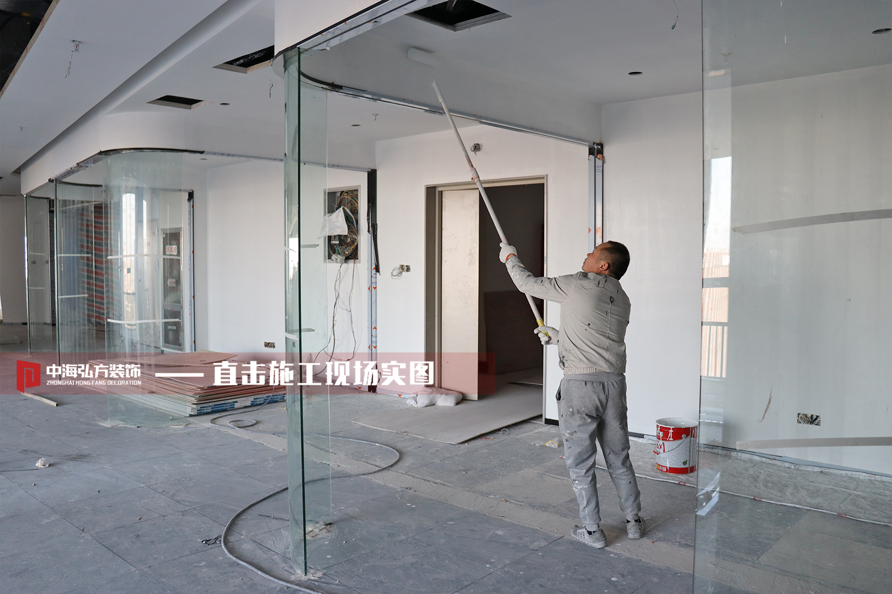 施工巡檢丨酷派辦公室裝修工程巡檢施工現場！(圖12)