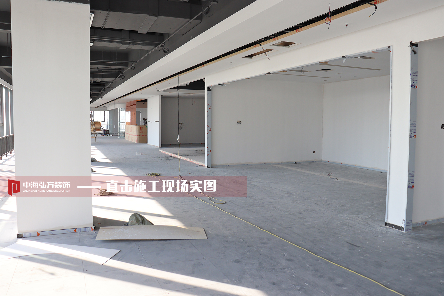 施工巡檢丨酷派辦公室裝修工程巡檢施工現場！(圖15)