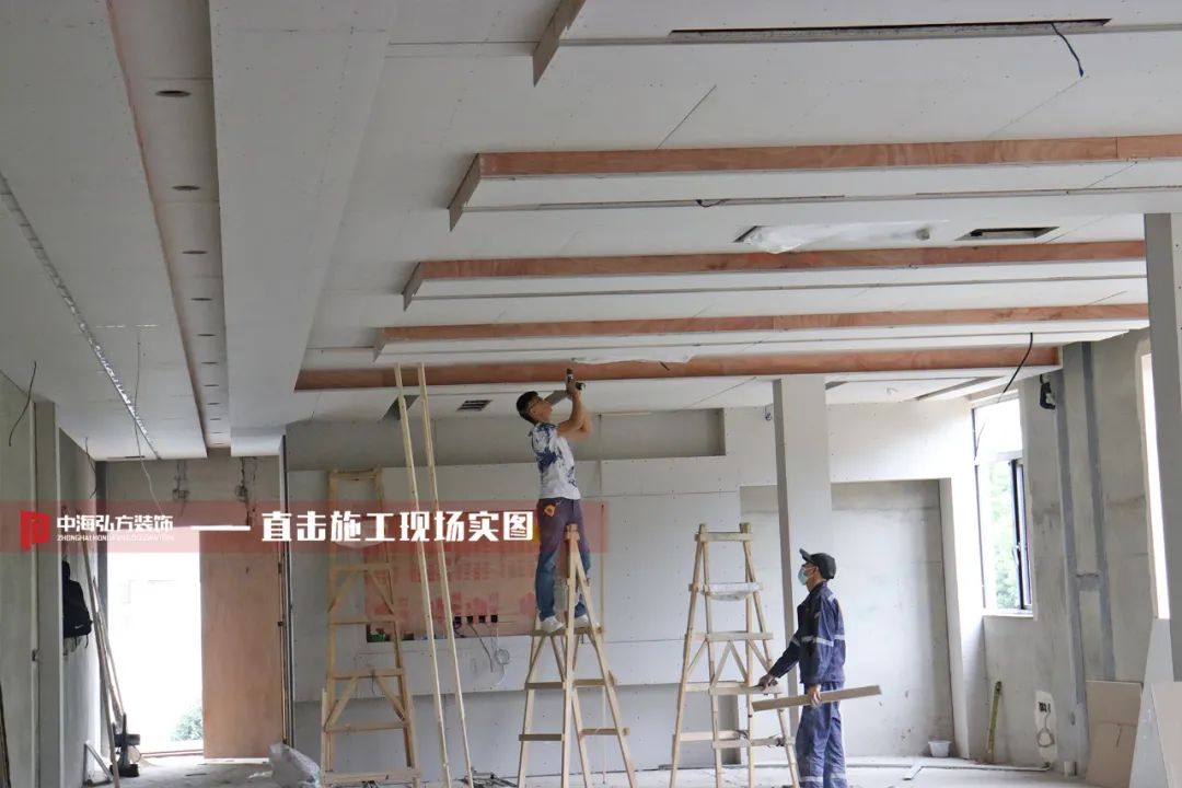 施工巡檢丨艾美特室內(nèi)裝修工程巡檢施工現(xiàn)場(chǎng)！(圖5)
